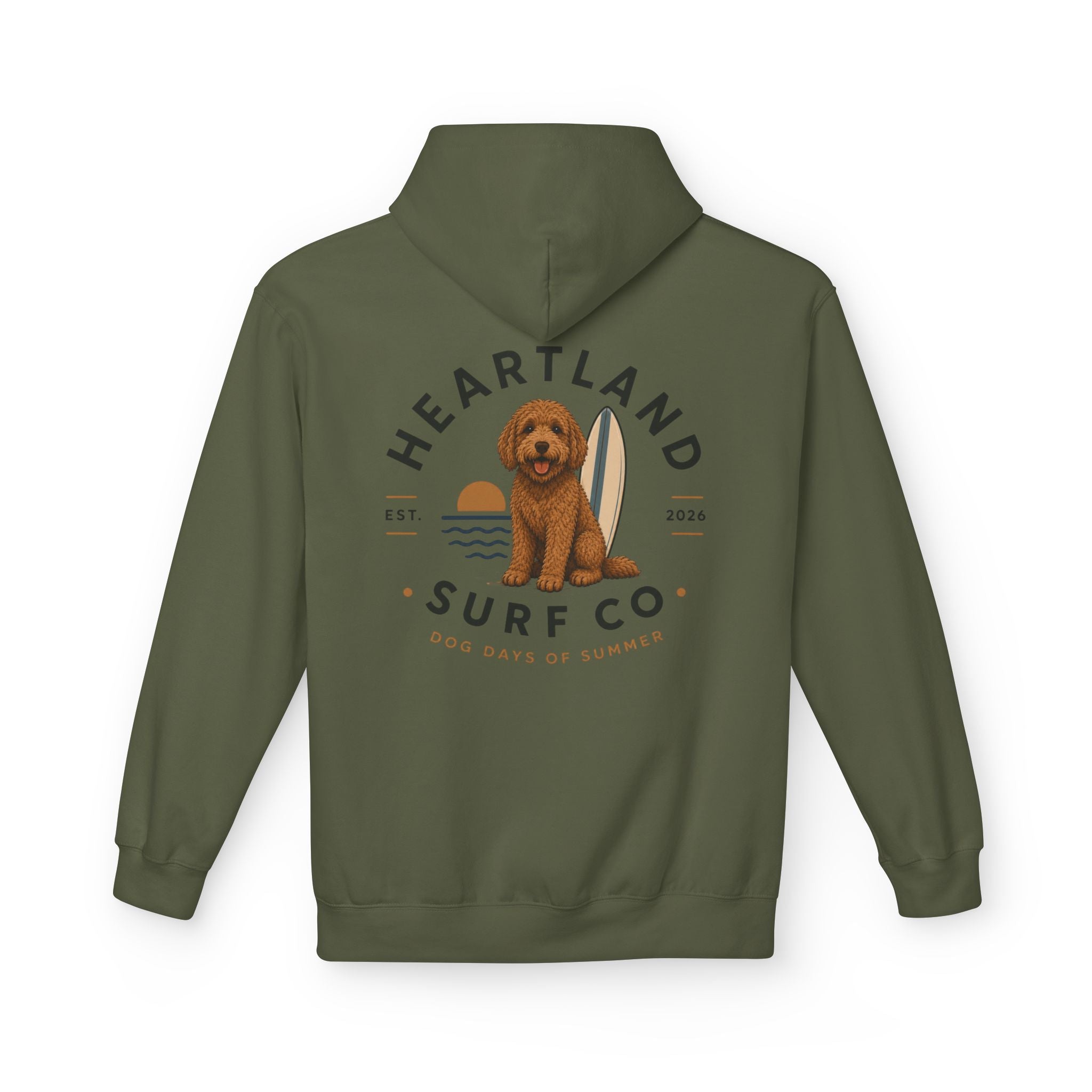 Heartland Surf Co. Hoodie — Dog Days