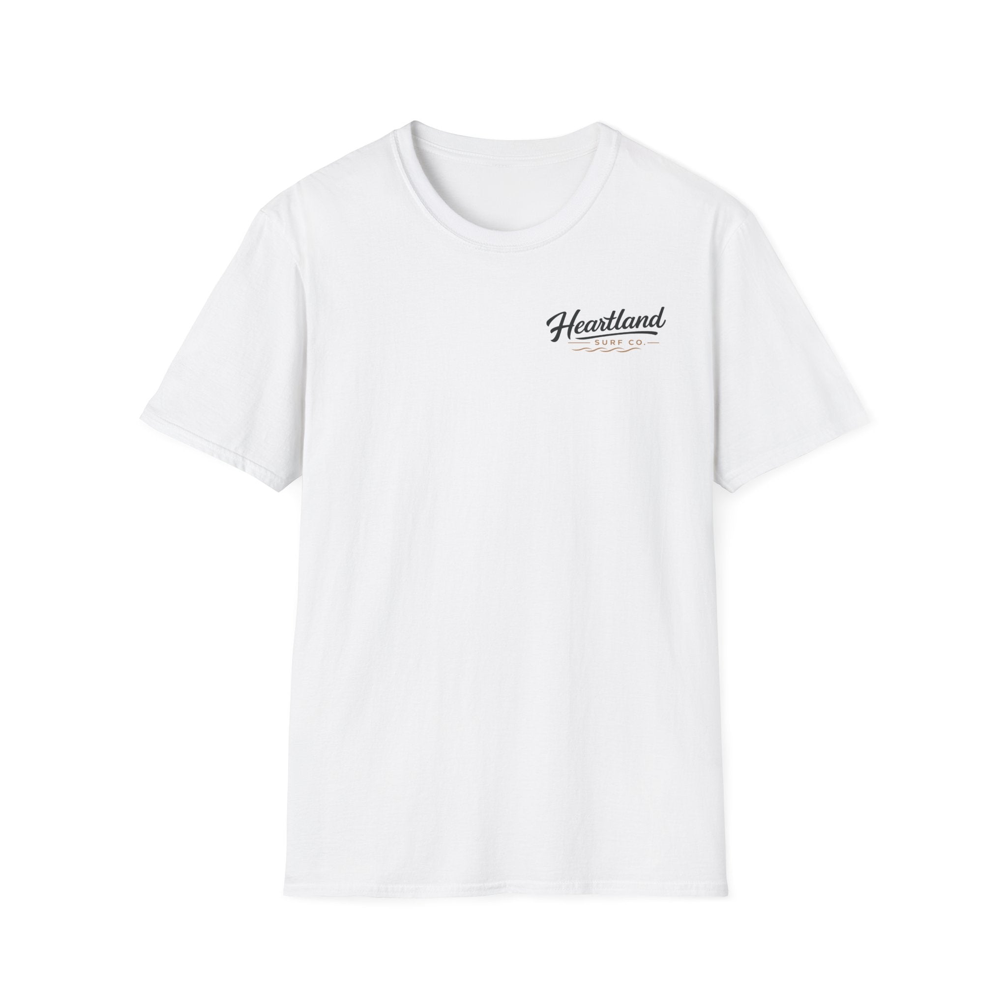 Heartland Surf Co. Fat Guy Surfing T-Shirt
