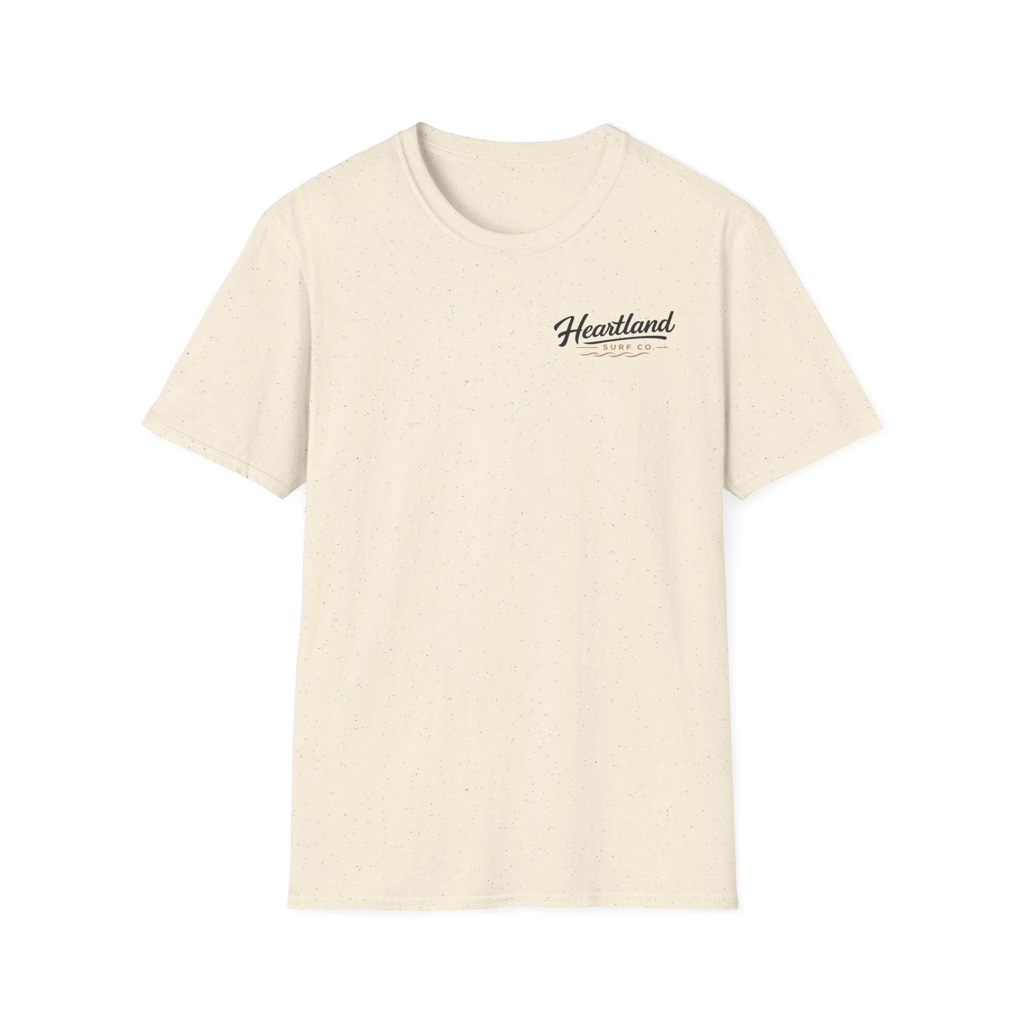 Heartland Surf Co. Fat Guy Surfing T-Shirt