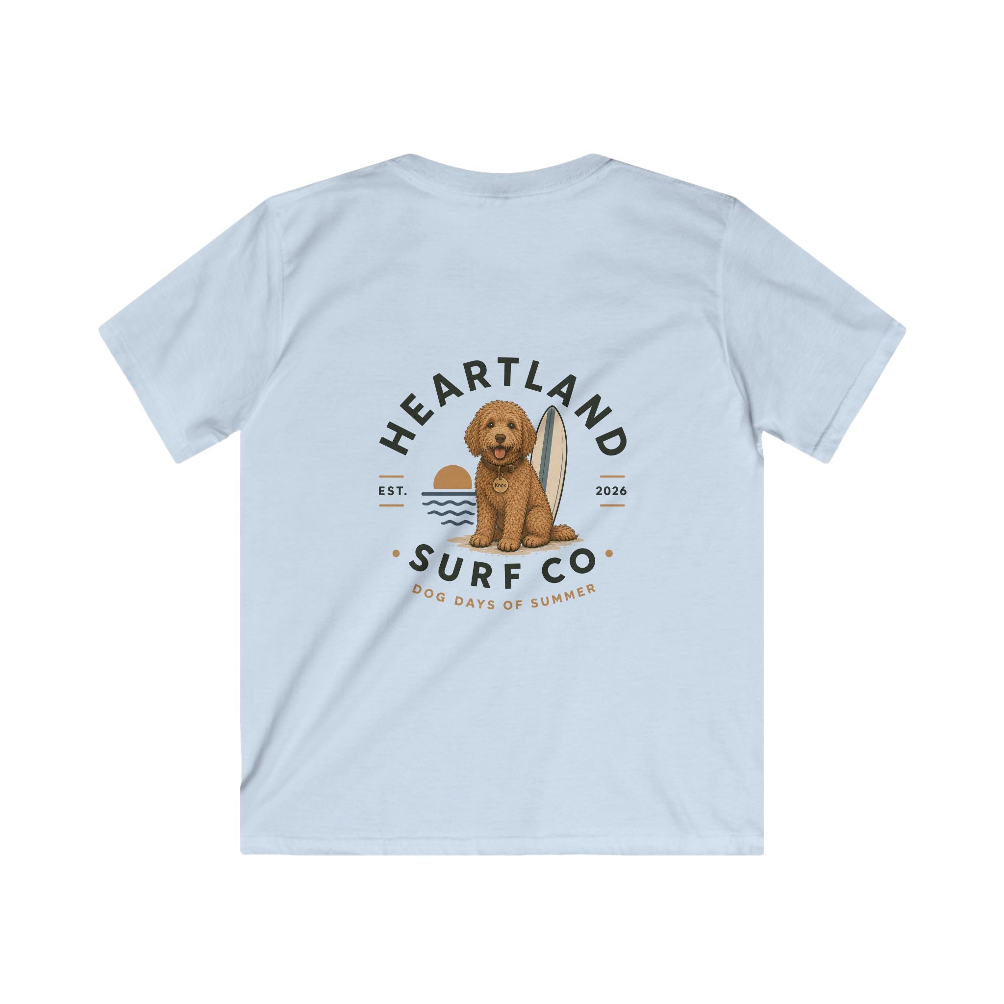 Kids Tee — Heartland Surf Co. Dog Days