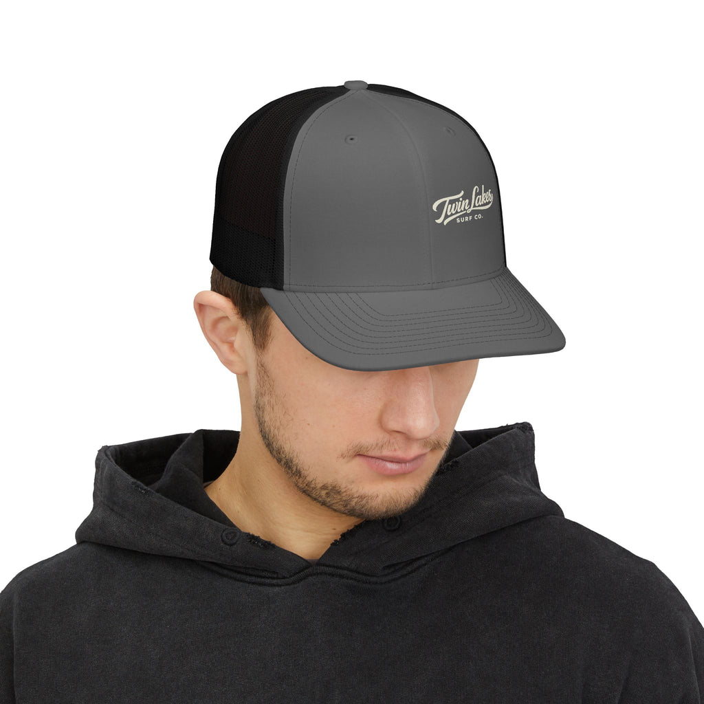 Twin Lakes Surf Co. Embroidered Trucker Cap