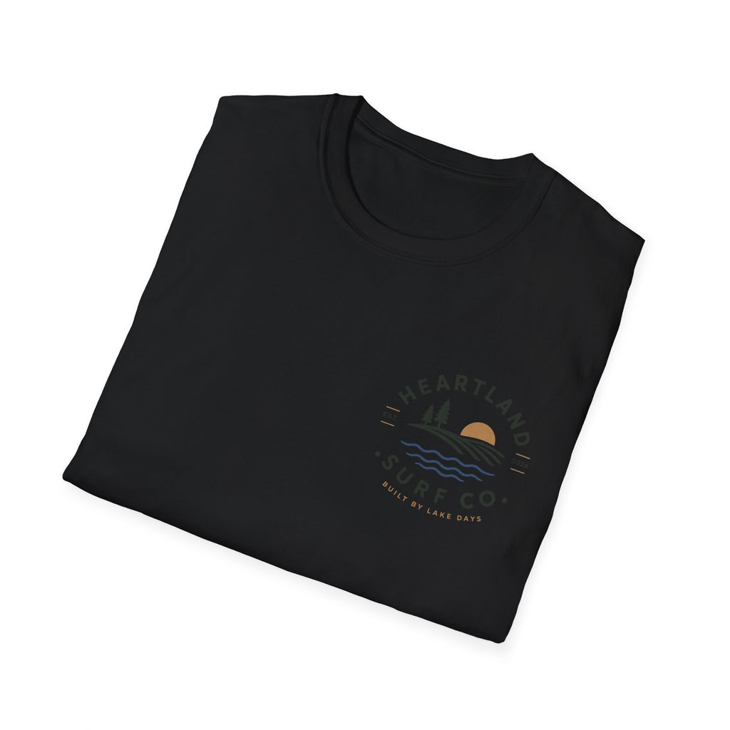 Heartland Surf Co. Dog Surf Tee — "Dog Days of Summer"