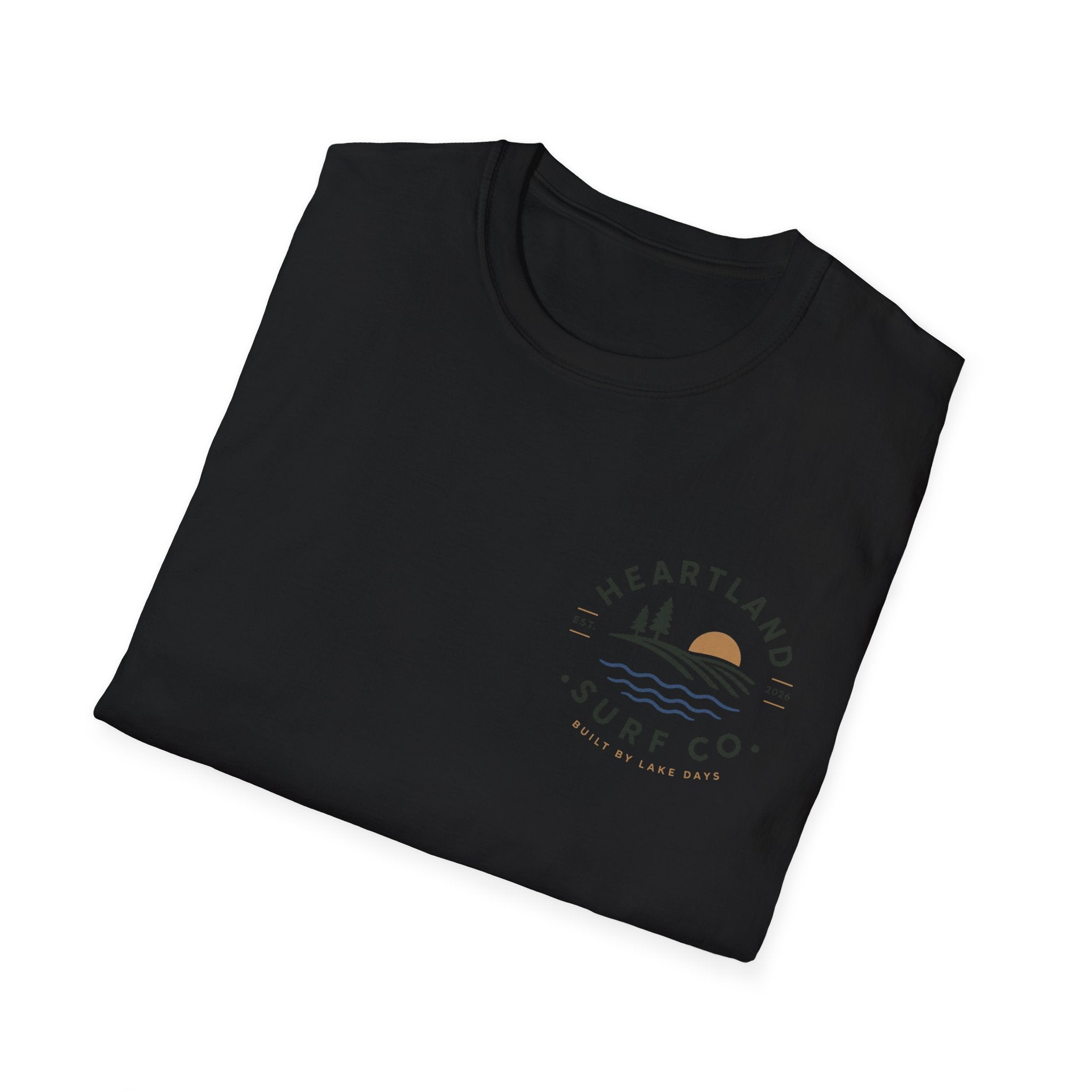Heartland Surf Co. Dog Surf Tee — "Dog Days of Summer"
