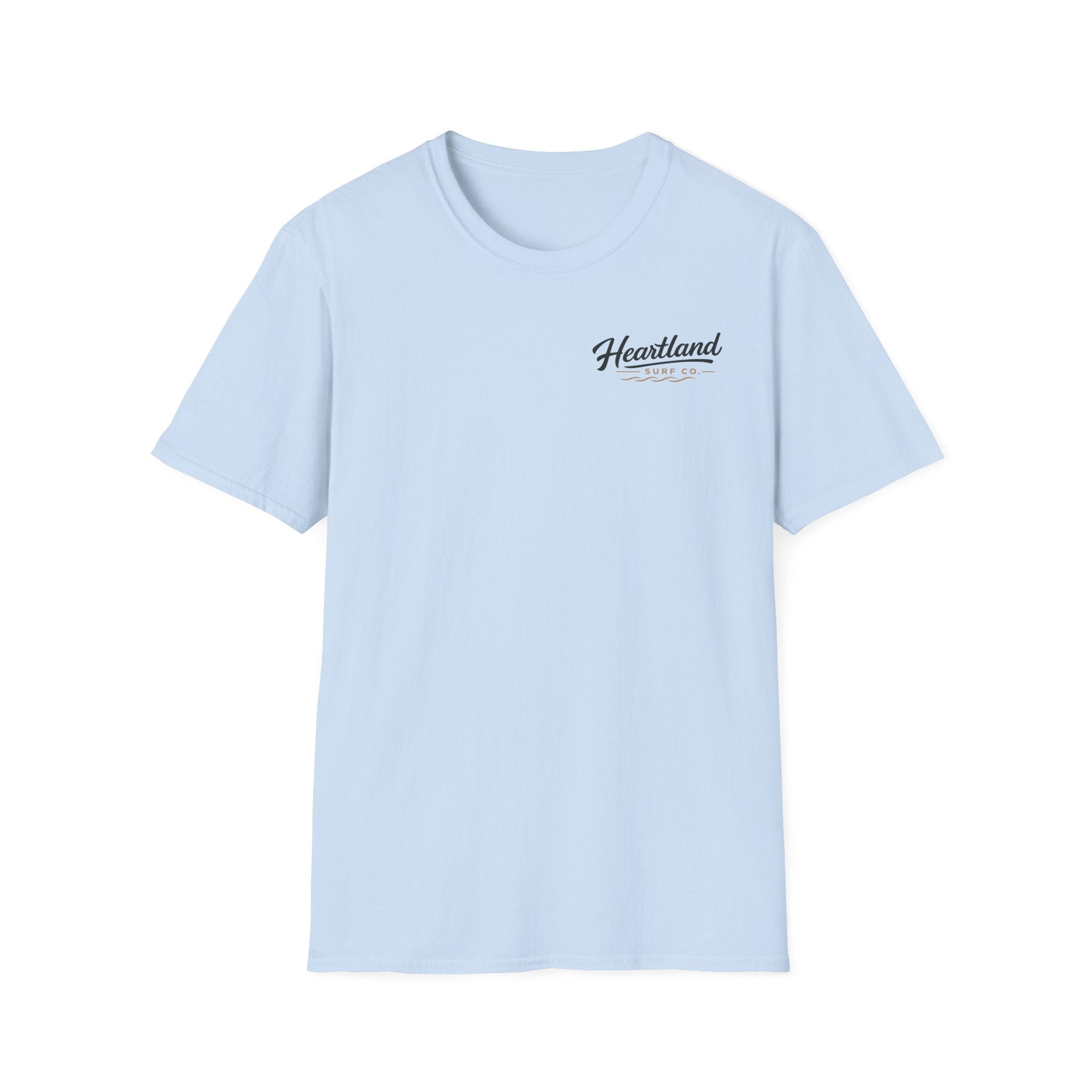 Heartland Surf Co. Fat Guy Surfing T-Shirt