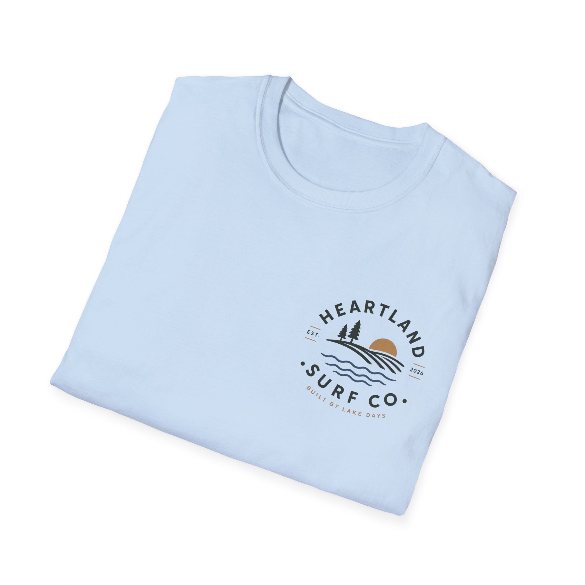 Heartland Surf Co. Dog Surf Tee — "Dog Days of Summer"