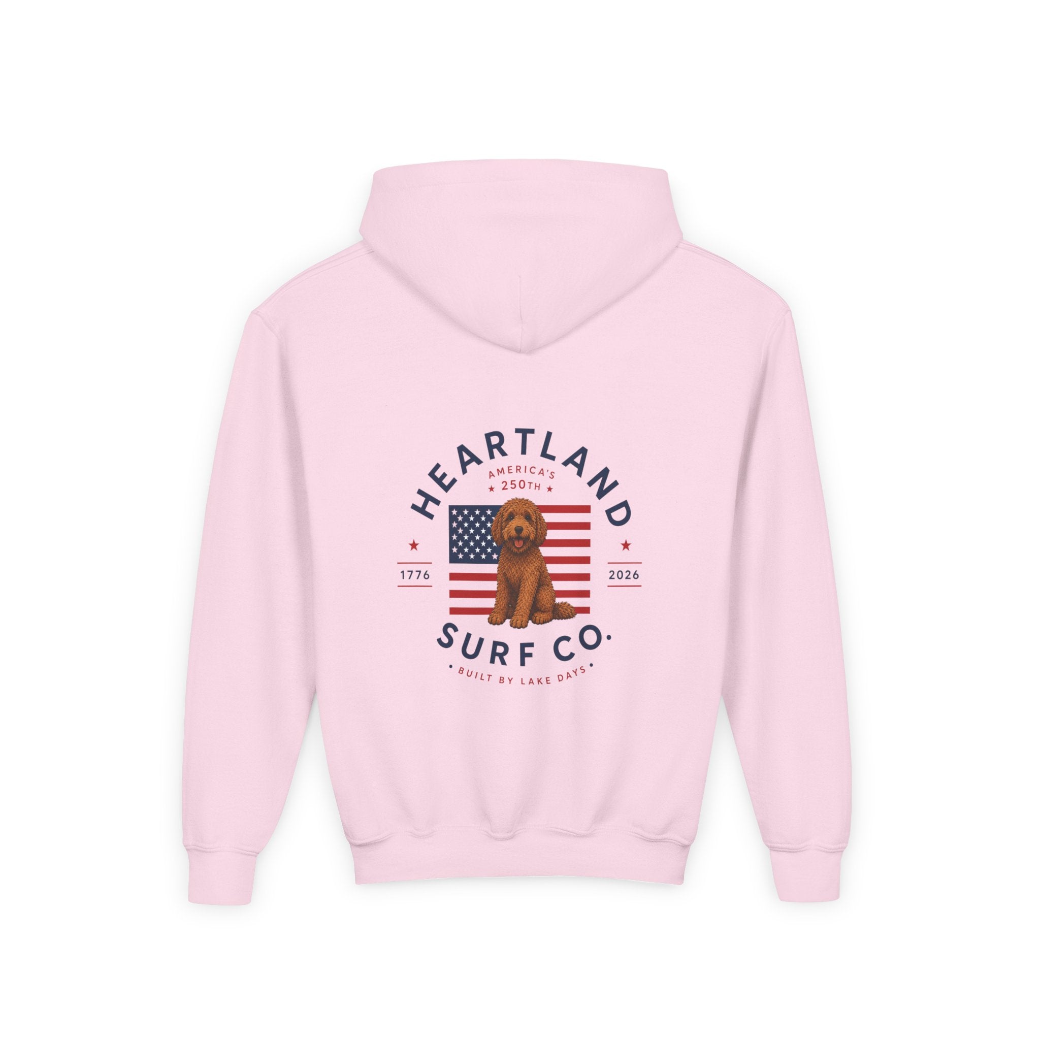 Youth Hoodie — Heartland Surf Co. Dog Days 250th Anniversary