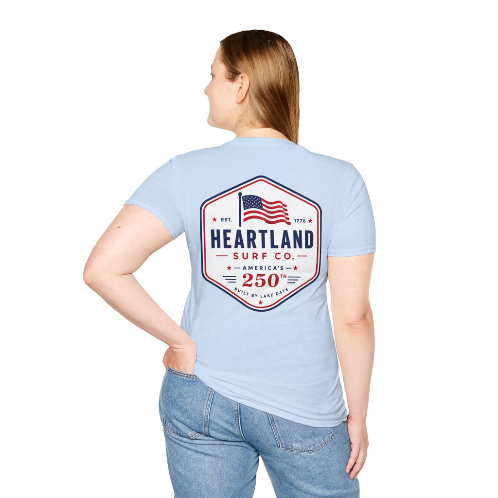 Heartland Surf Co. 250th Anniversary T-Shirt