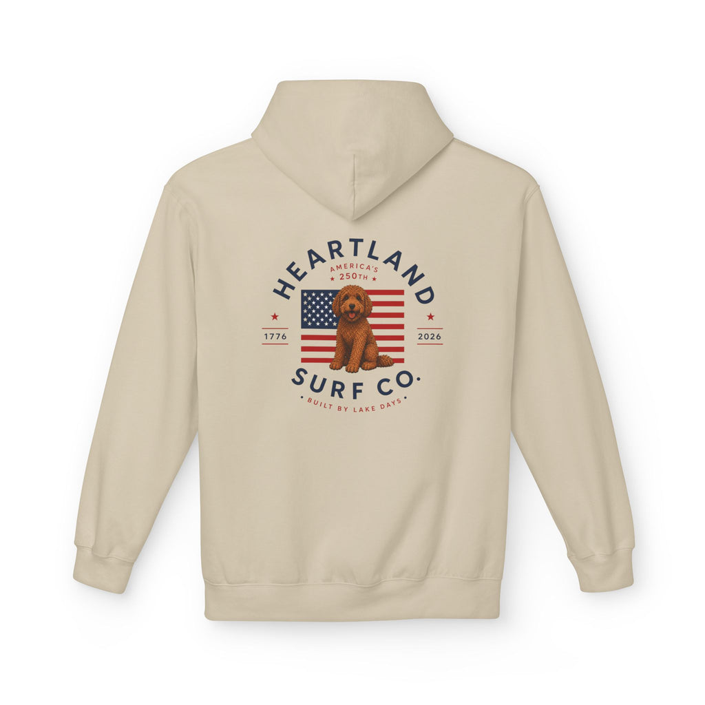 Heartland Surf Co. Dog Days 250th Anniversary Hoodie