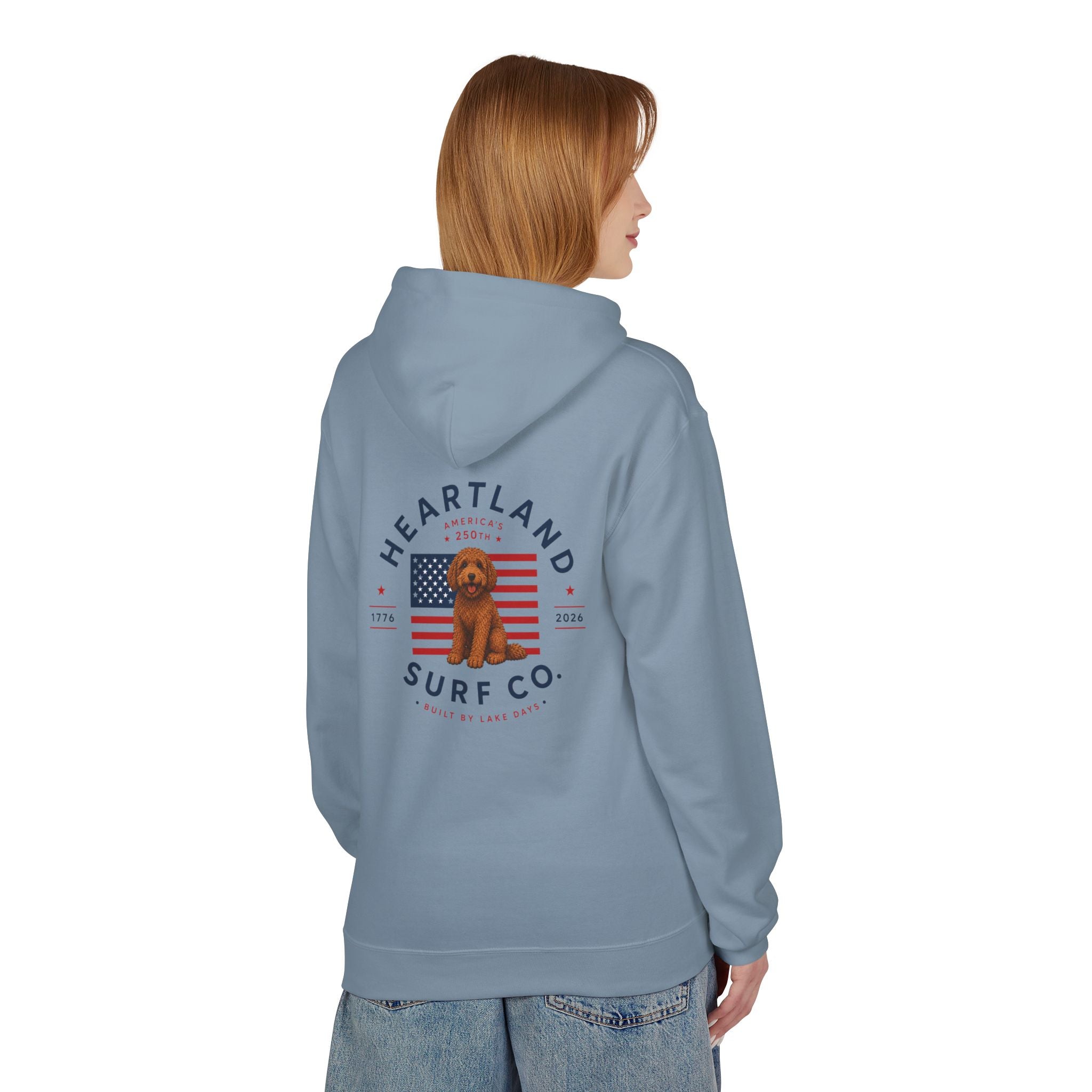 Heartland Surf Co. Dog Days 250th Anniversary Hoodie