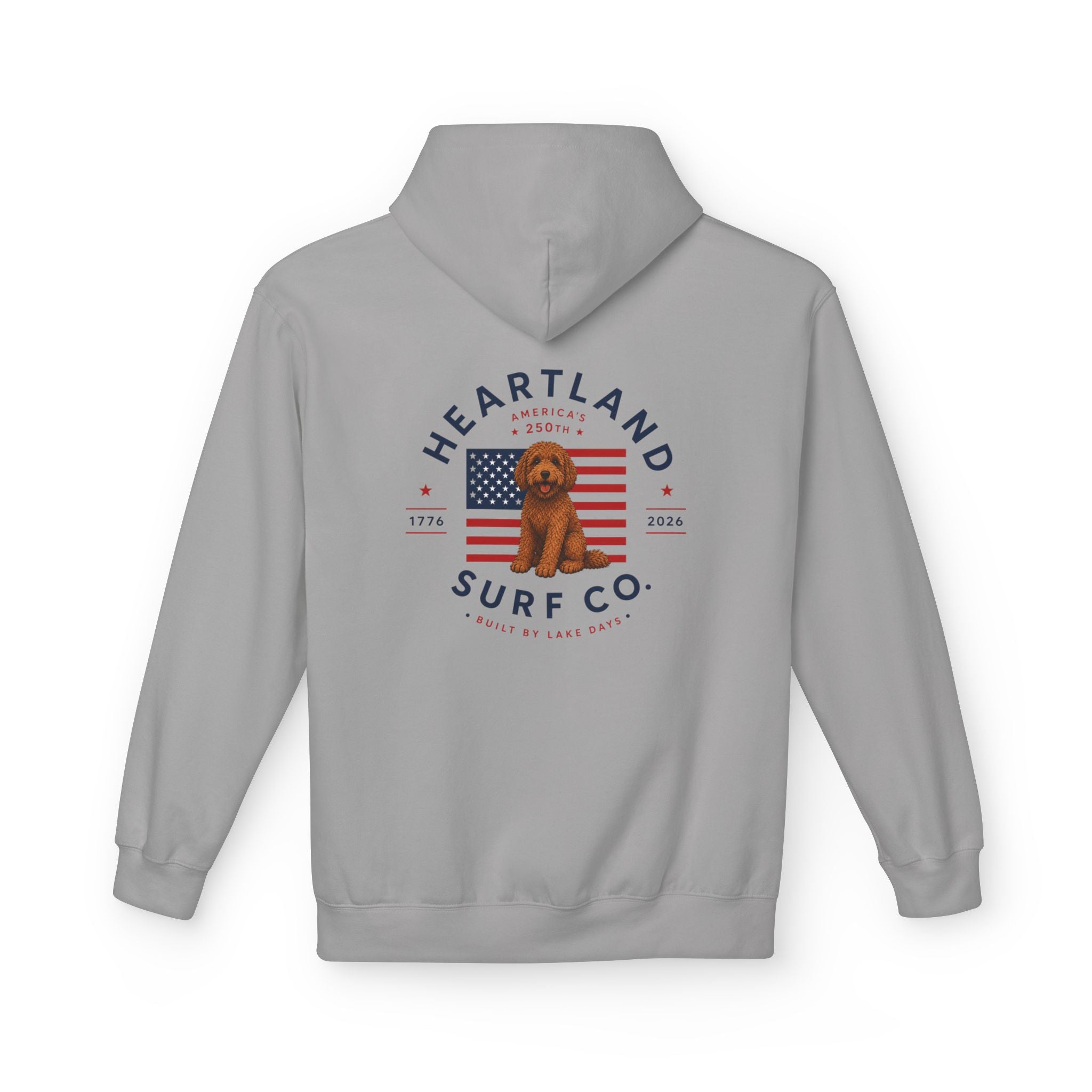 Heartland Surf Co. Dog Days 250th Anniversary Hoodie