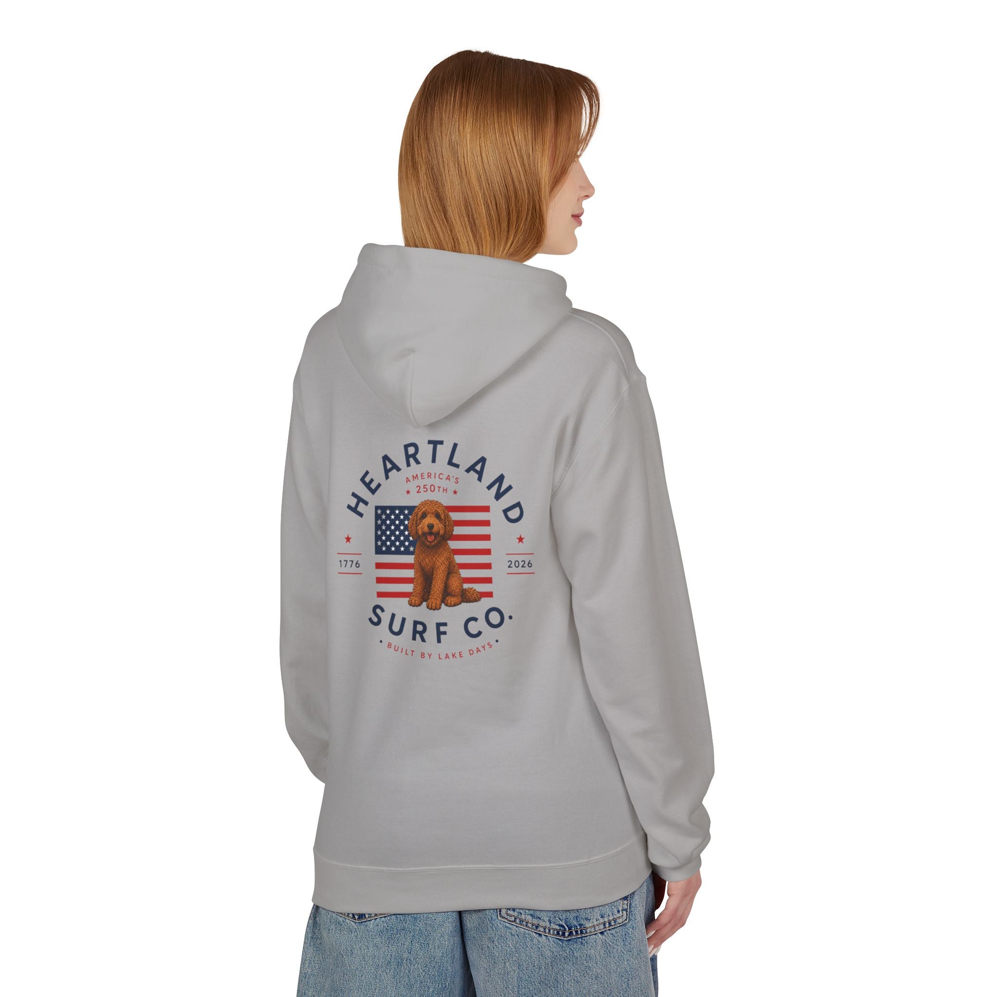 Heartland Surf Co. Dog Days 250th Anniversary Hoodie