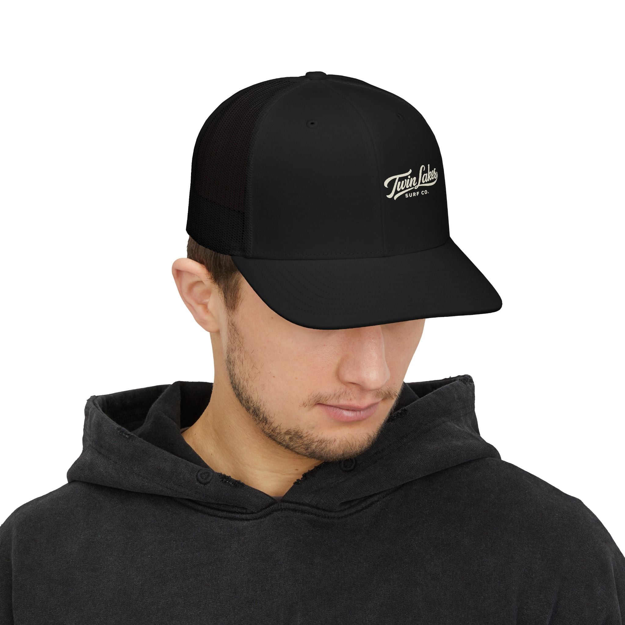 Twin Lakes Surf Co. Embroidered Trucker Cap