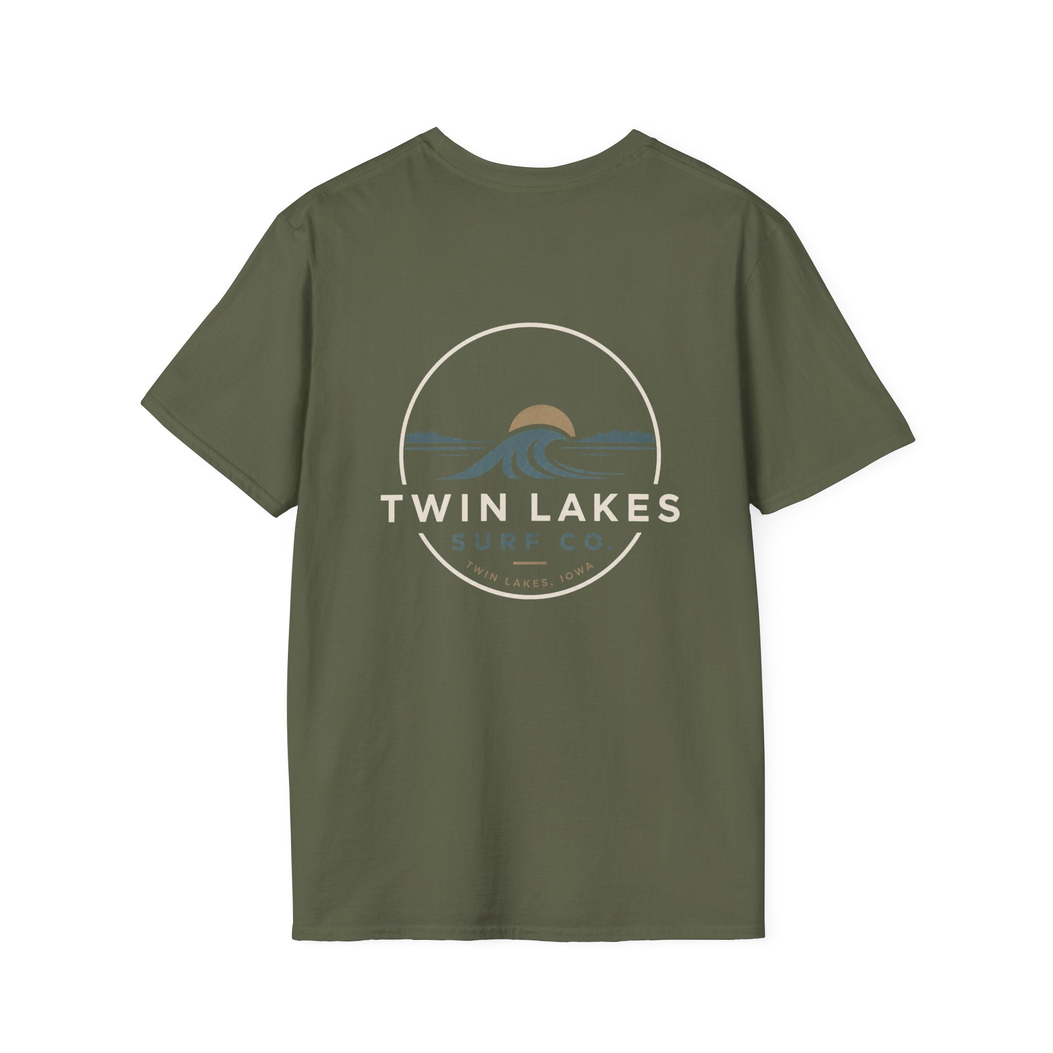 Twin lakes Surf Co.- Costal Wave T-Shirt