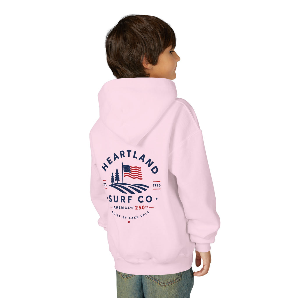 Youth Hoodie — Heartland Surf Co. OG 250th Anniversary