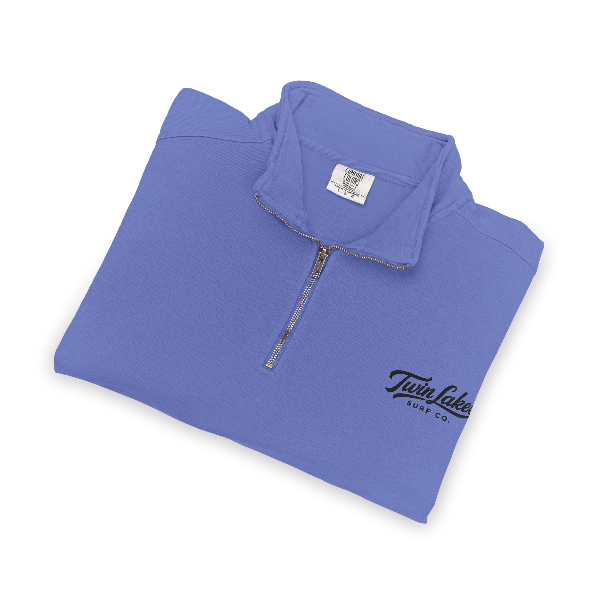 Twin Lakes Surf Co.-Quarter-Zip Sweatshirt