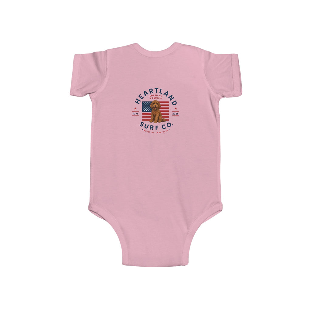 Infant Bodysuit- Heartland Surf Co. Dog Days 250th Anniversary