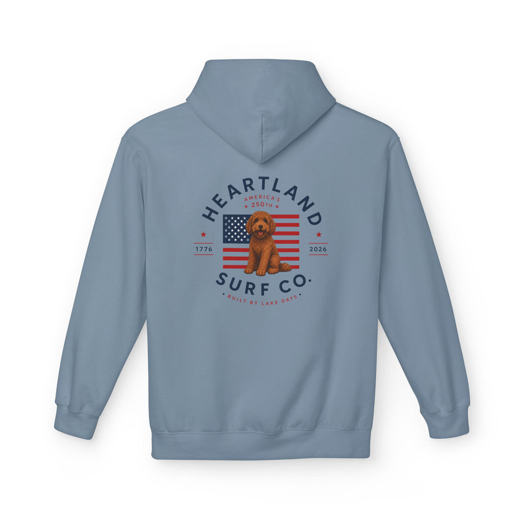 Heartland Surf Co. Dog Days 250th Anniversary Hoodie
