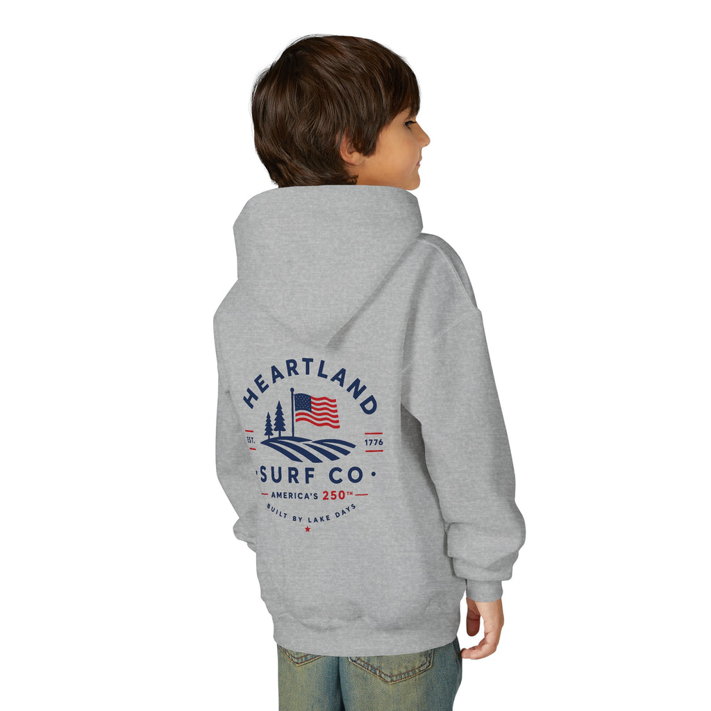Youth Hoodie — Heartland Surf Co. OG 250th Anniversary