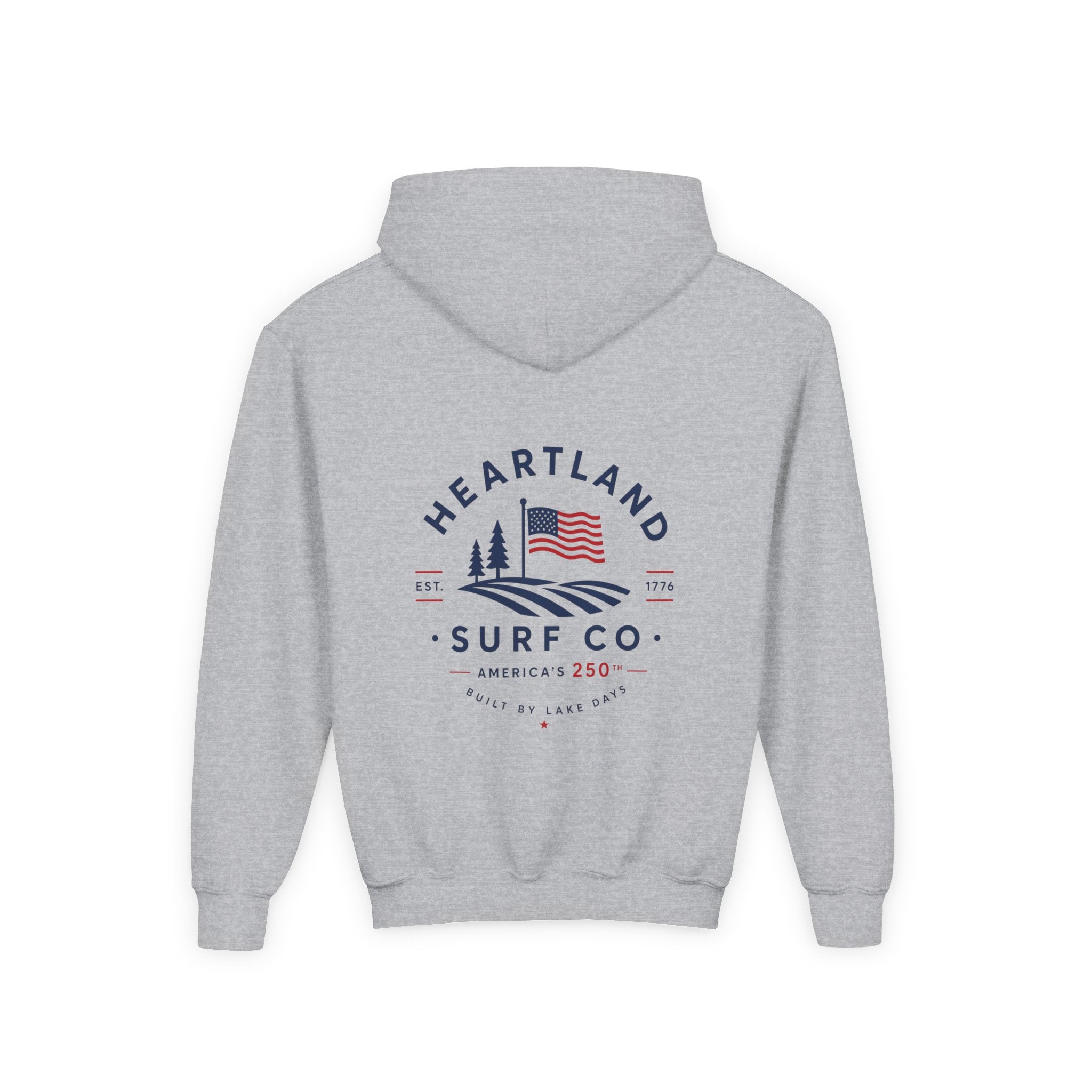 Youth Hoodie — Heartland Surf Co. OG 250th Anniversary