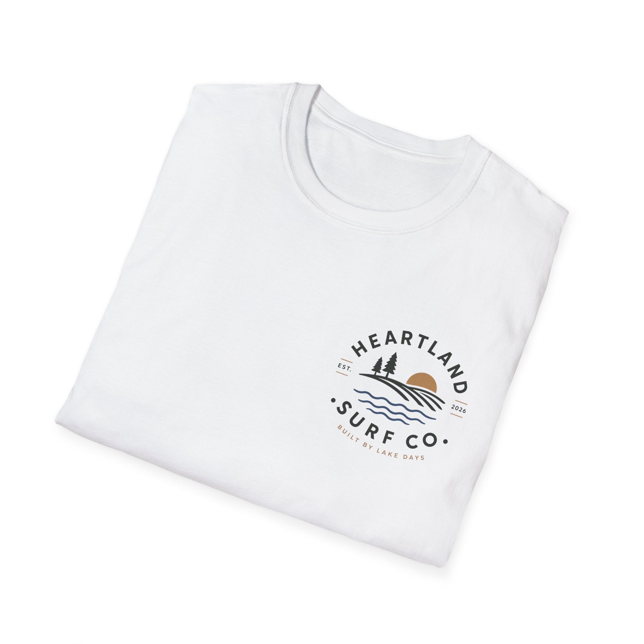 Heartland Surf Co. Dog Surf Tee — "Dog Days of Summer"