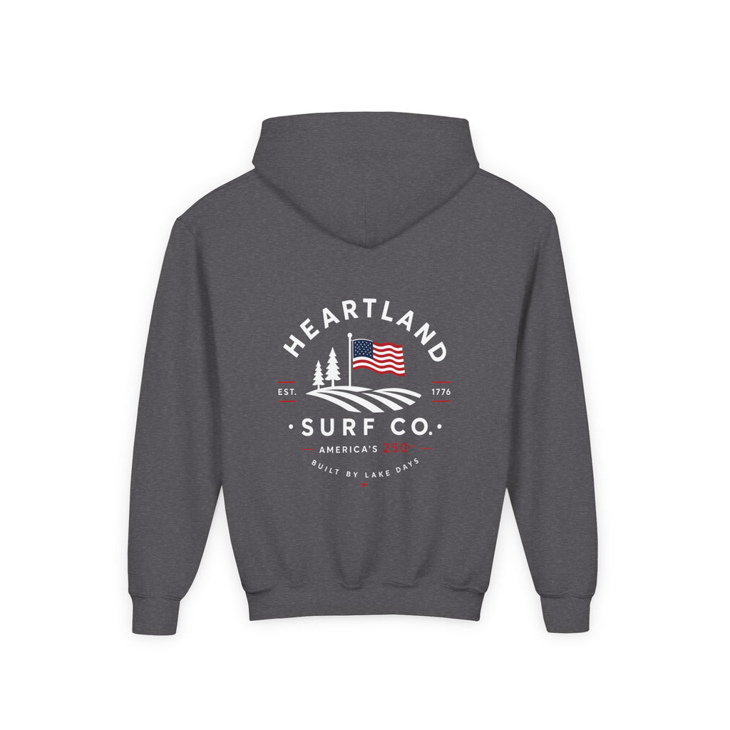 Youth Hoodie — Heartland Surf Co. OG 250th Anniversary