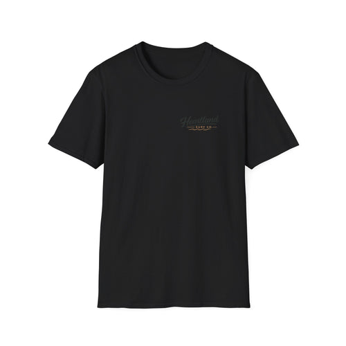 Heartland Sunset T-Shirt — Minimal Coastal Logo Tee