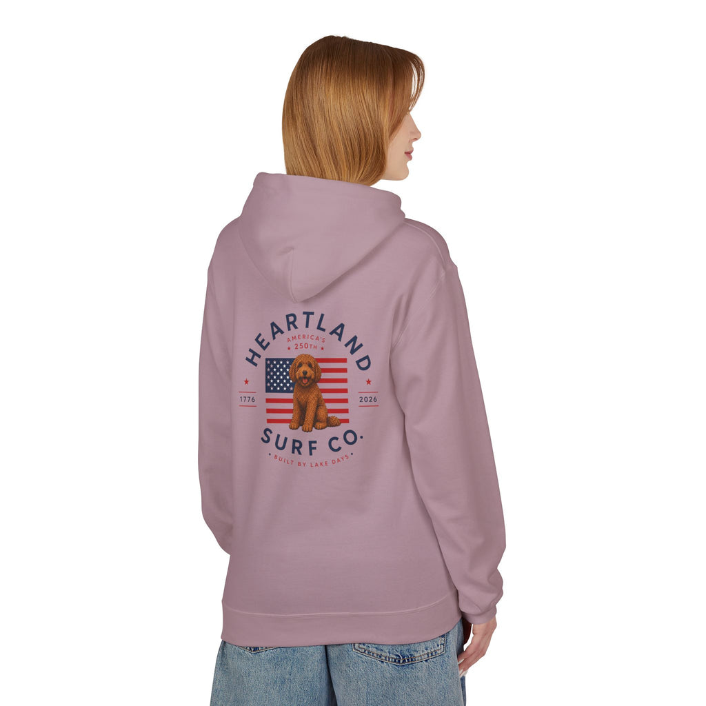 Heartland Surf Co. Dog Days 250th Anniversary Hoodie