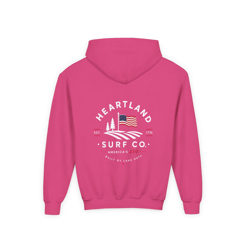 Youth Hoodie — Heartland Surf Co. OG 250th Anniversary