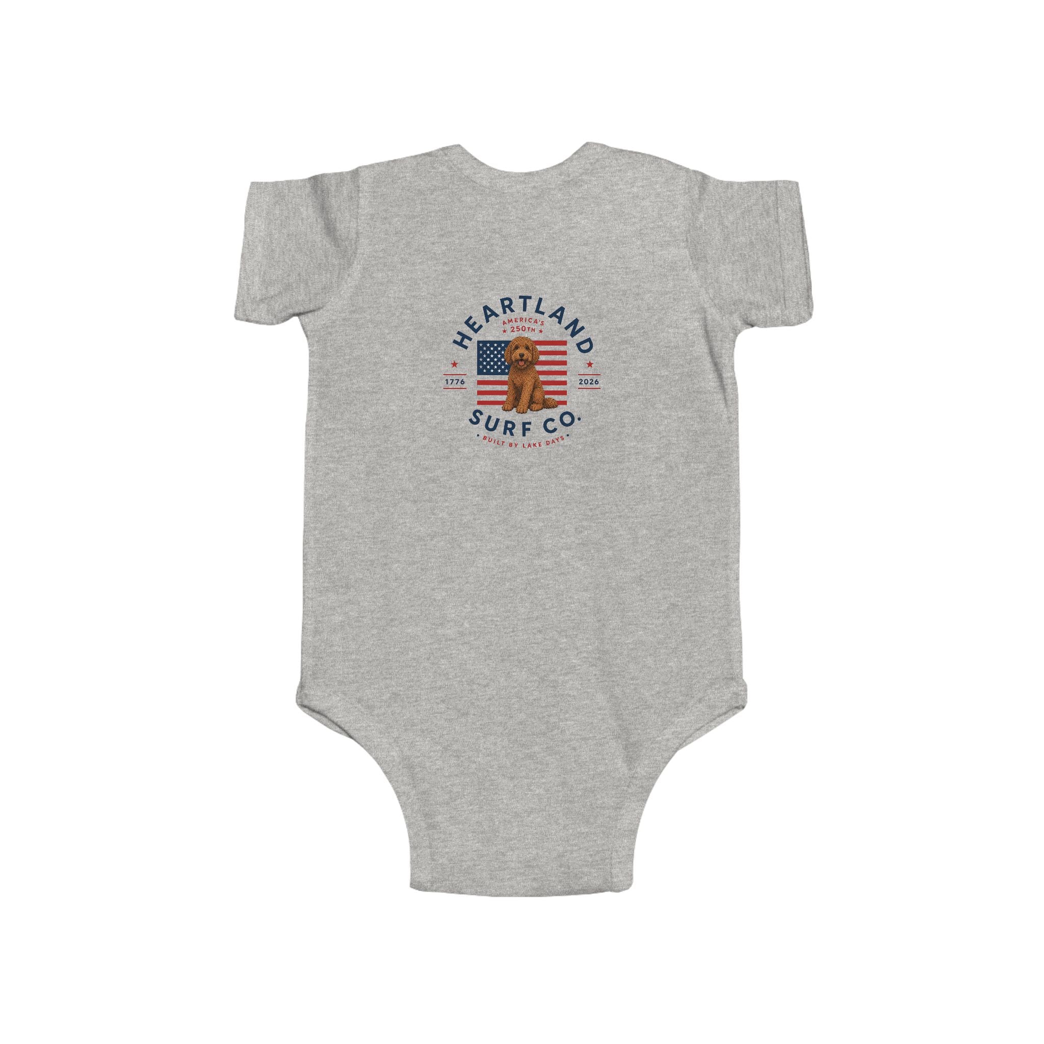 Infant Bodysuit- Heartland Surf Co. Dog Days 250th Anniversary