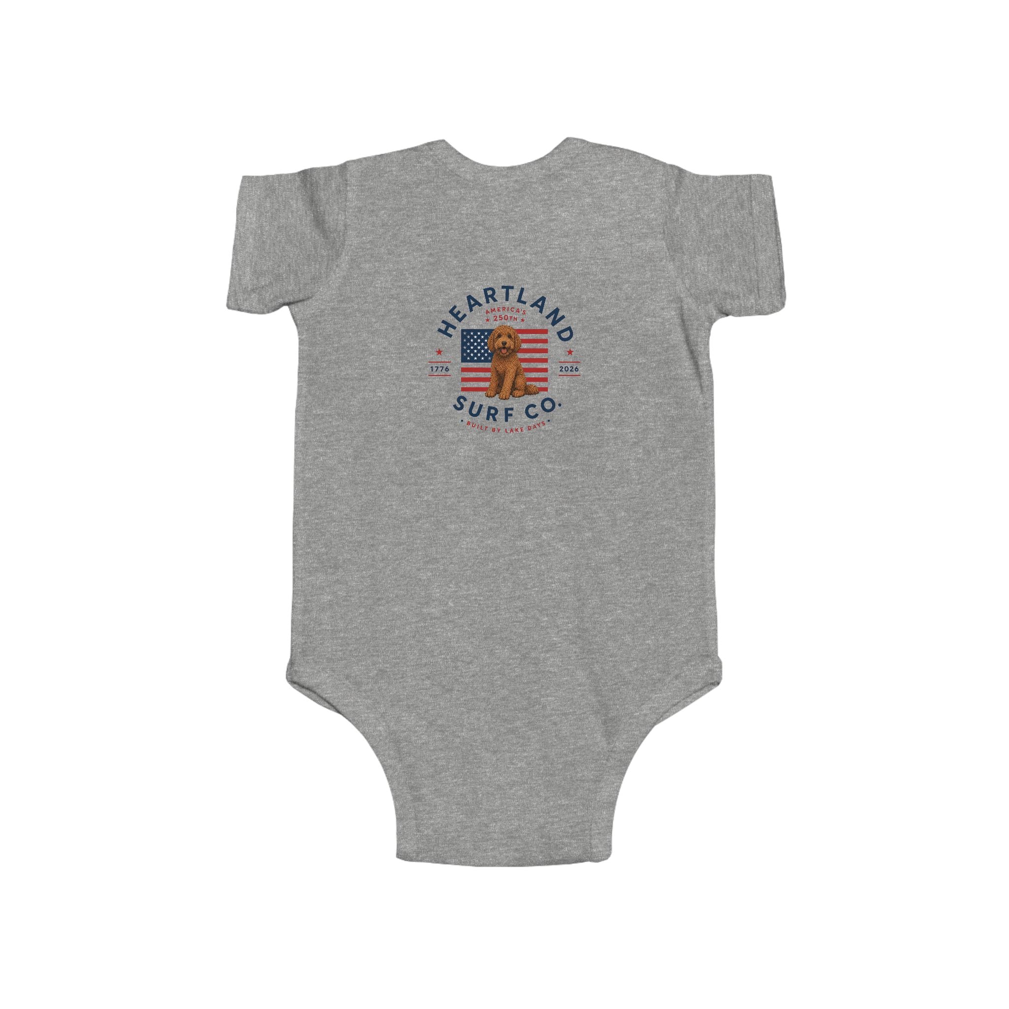 Infant Bodysuit- Heartland Surf Co. Dog Days 250th Anniversary