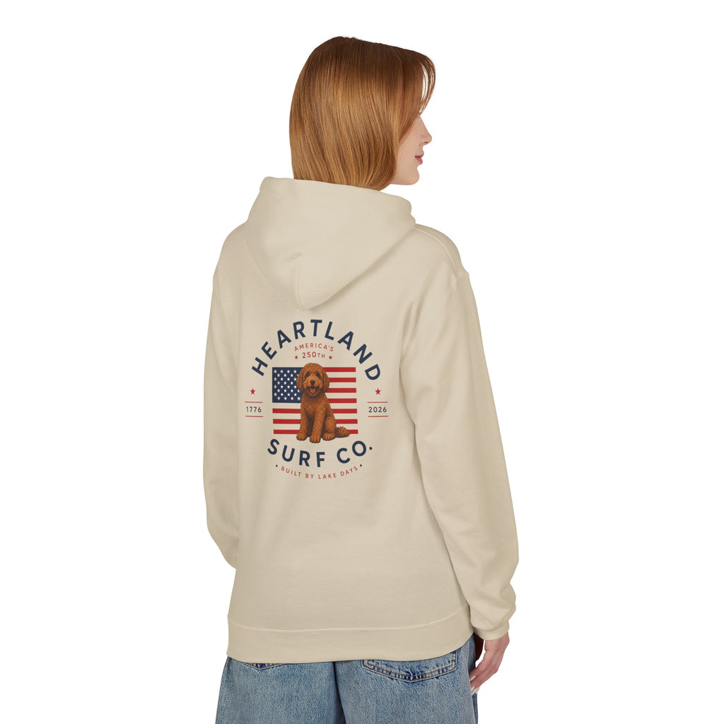 Heartland Surf Co. Dog Days 250th Anniversary Hoodie
