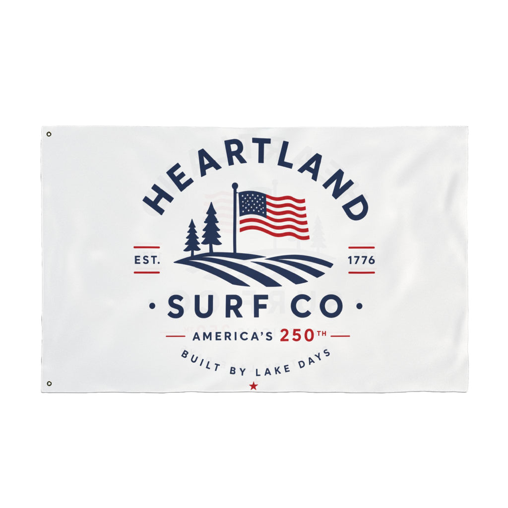 Heartland Surf Co. 250th Flag
