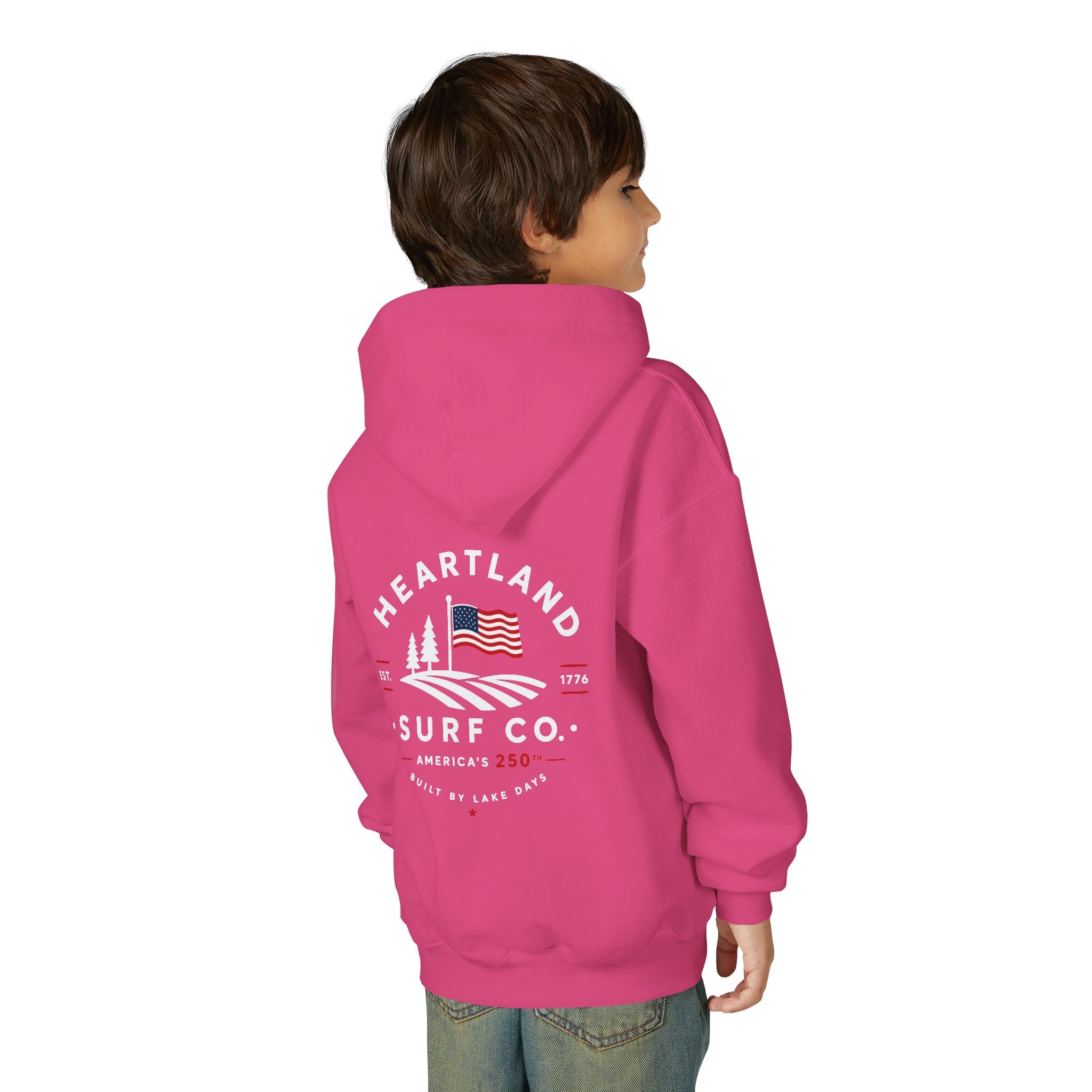 Youth Hoodie — Heartland Surf Co. OG 250th Anniversary