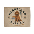 Heartland Surf Co Blanket — Dog Days of Summer Plush Throw