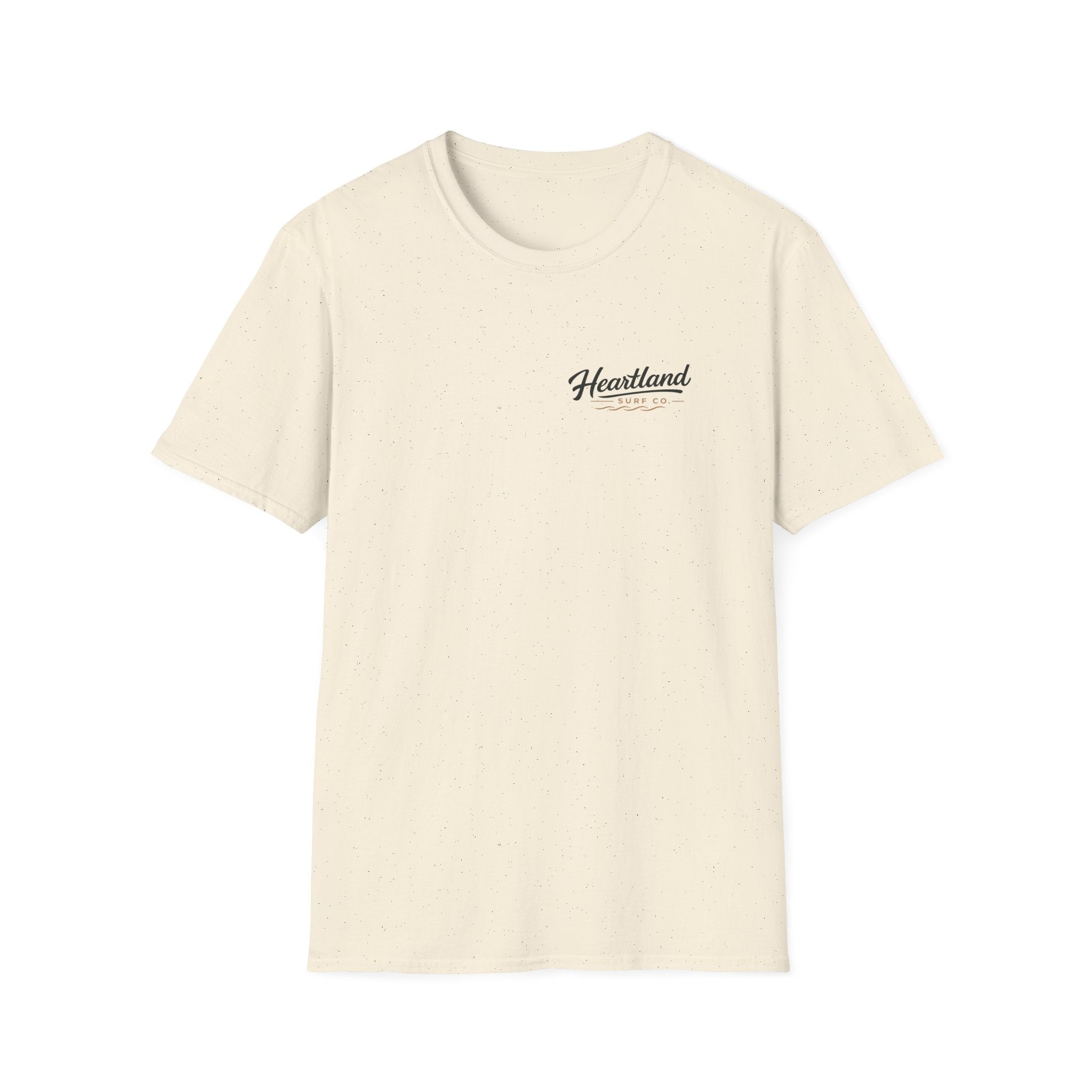 Heartland Sunset T-Shirt — Minimal Coastal Logo Tee
