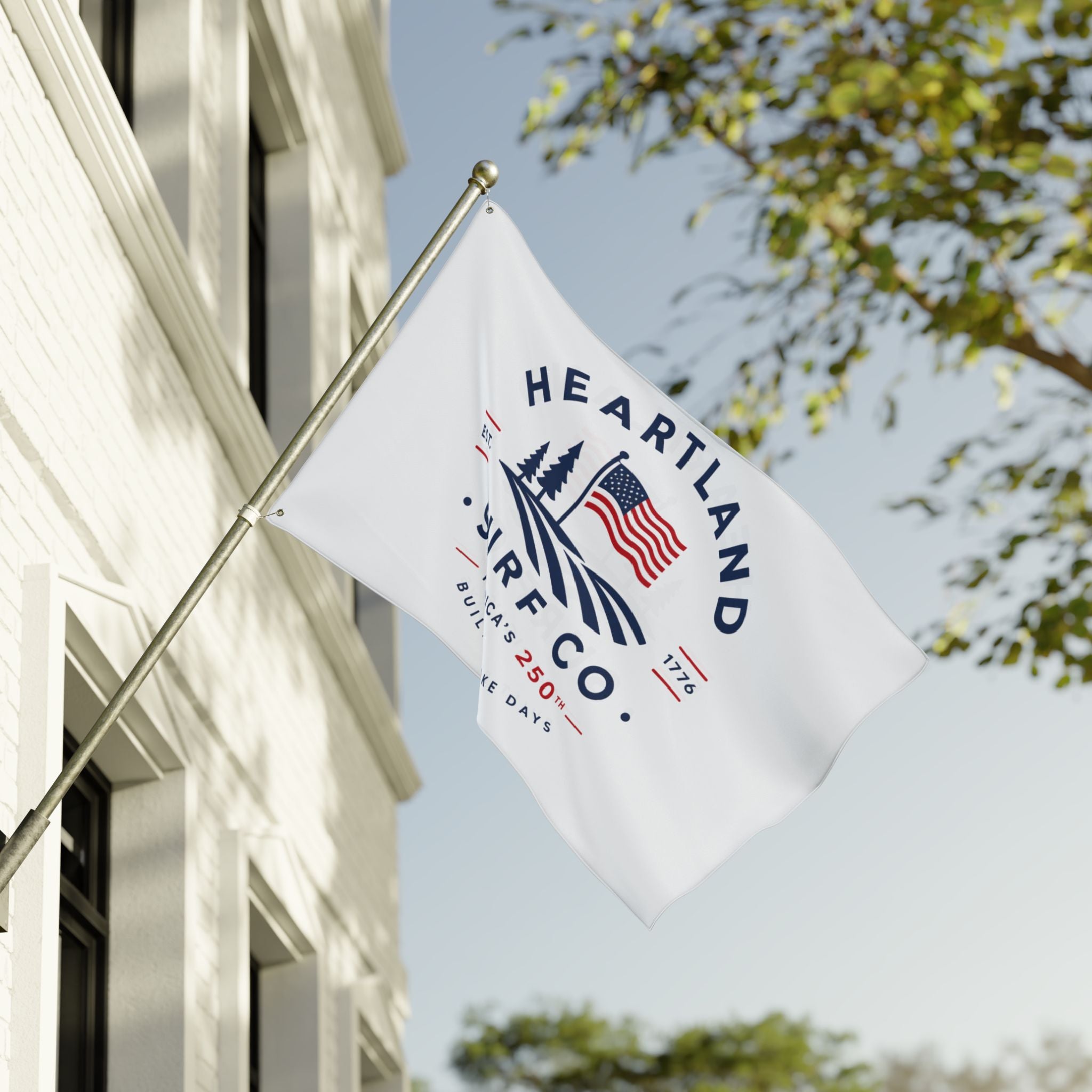 Heartland Surf Co. 250th Flag