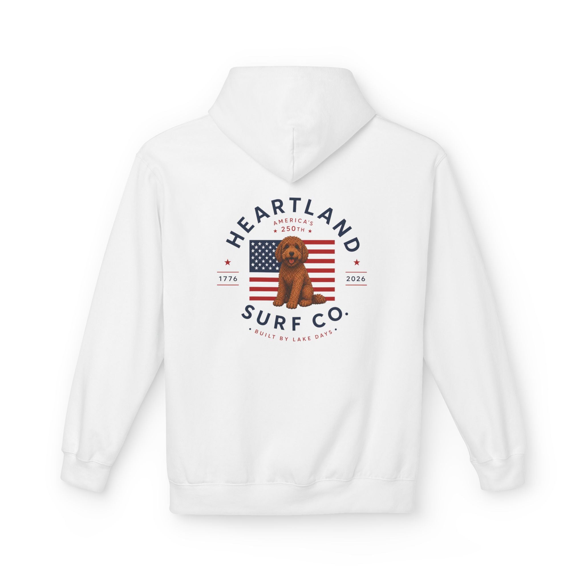 Heartland Surf Co. Dog Days 250th Anniversary Hoodie