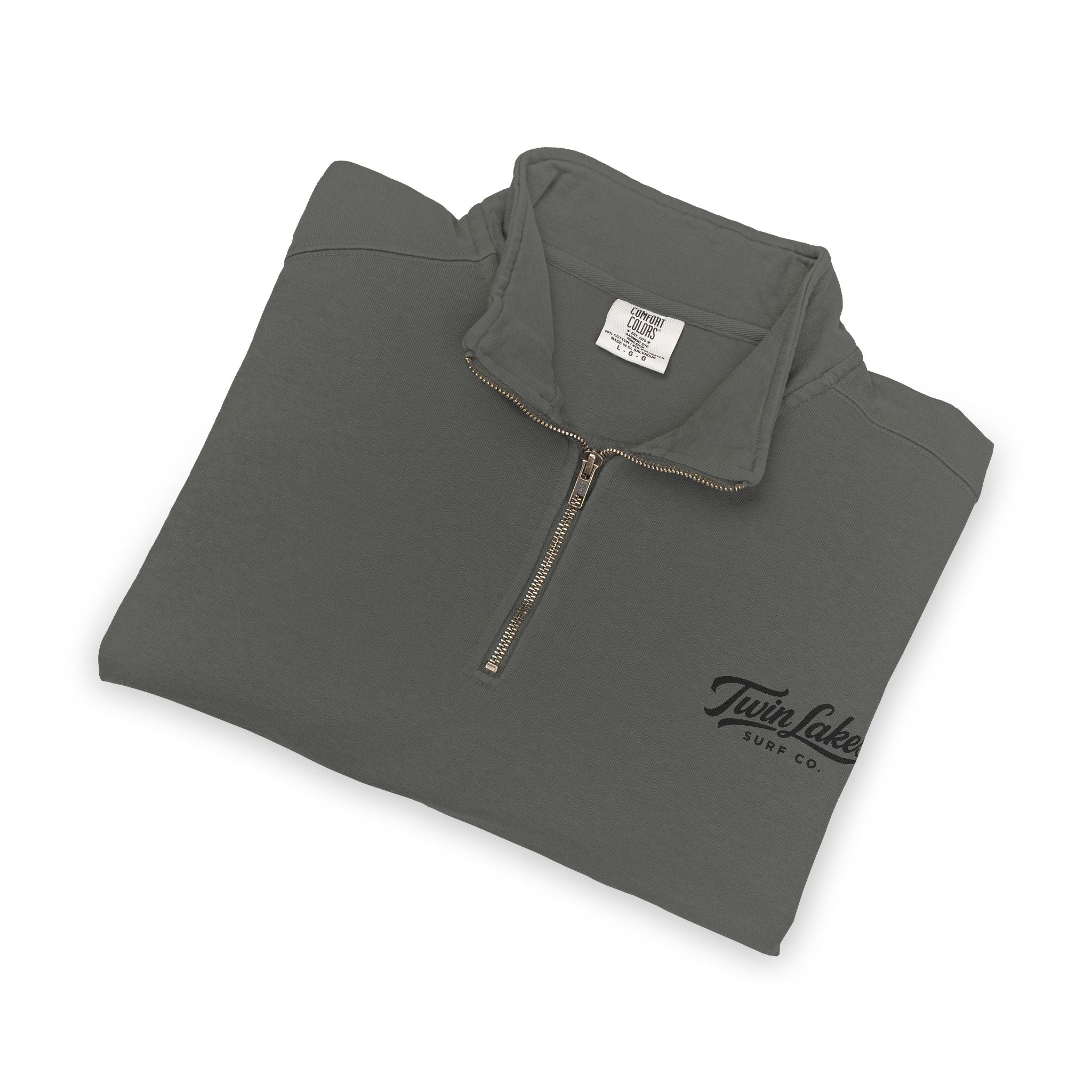 Twin Lakes Surf Co.-Quarter-Zip Sweatshirt