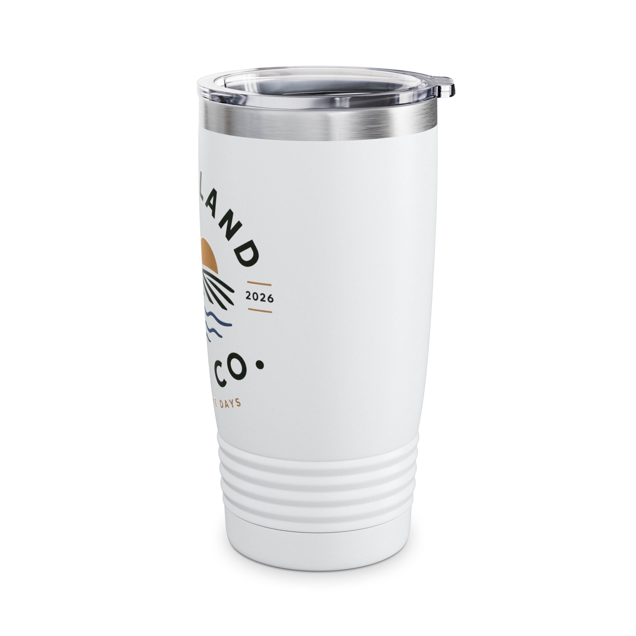 Heartland Surf Co. 20oz Ringneck Tumbler – Insulated Lake & Sunset Travel Mug